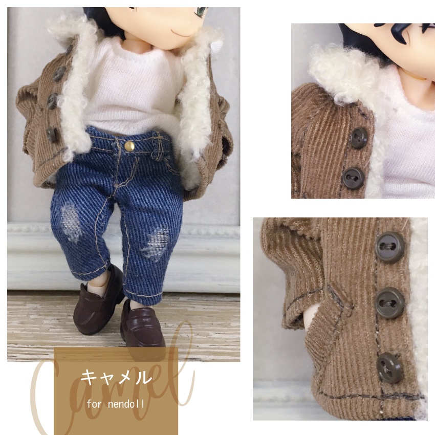 コーデュロイブルゾン(裏ボア)