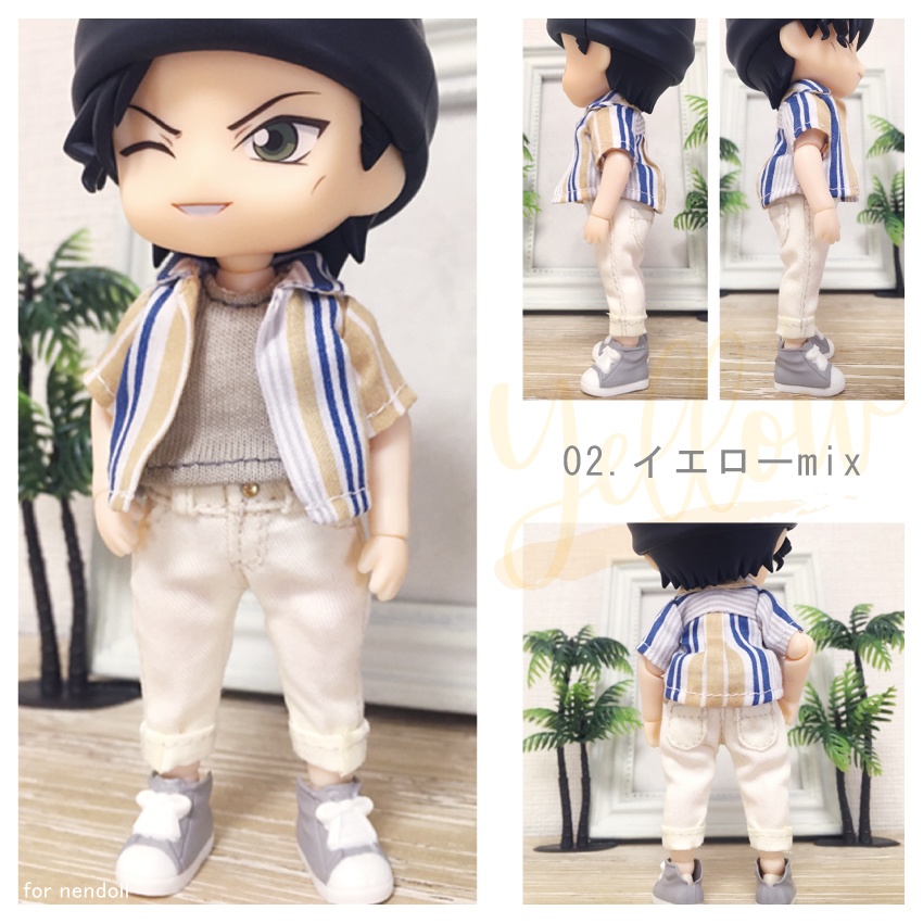 ストライプシャツセット