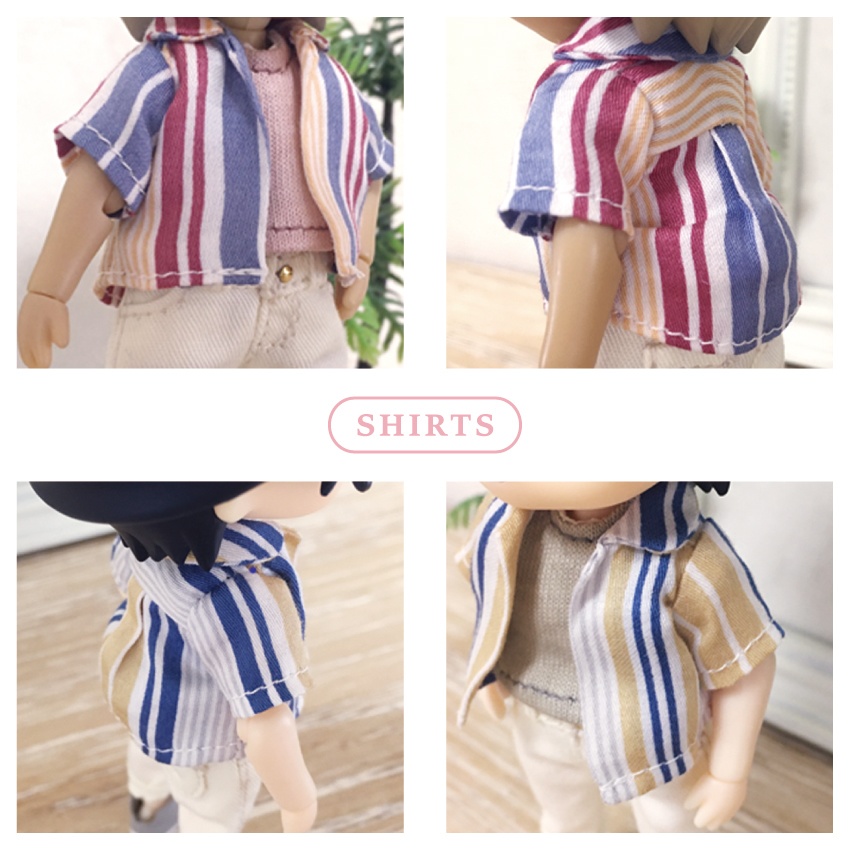 ストライプシャツセット