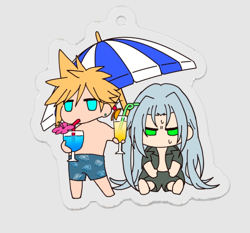 セフィクラアクリルキーホルダー(SUMMER)