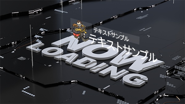 配信待機画面 動画素材アリ