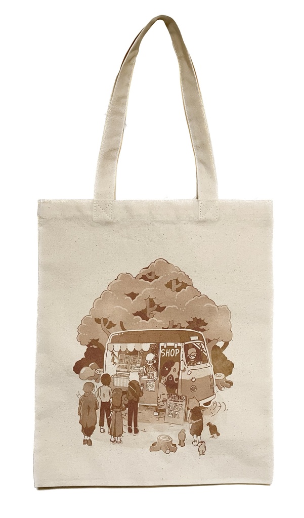 izuminのお店A4トートバッグ【数量限定おみくじセット付】