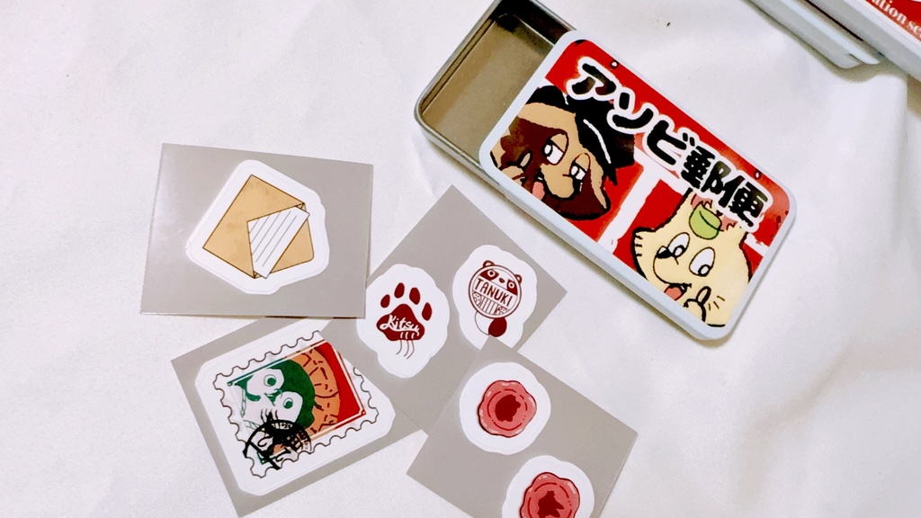 ピルケース＆シール【数量限定おみくじ付】