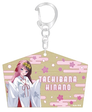 【受注販売】神田明神納涼祭りコラボオリジナル絵馬風キーホルダー【ぶいすぽ】