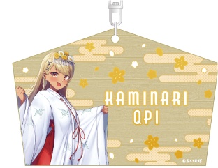 【受注販売】神田明神納涼祭りコラボオリジナル絵馬風キーホルダー【ぶいすぽ】