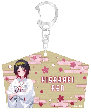 【受注販売】神田明神納涼祭りコラボオリジナル絵馬風キーホルダー【ぶいすぽ】