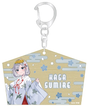 【受注販売】神田明神納涼祭りコラボオリジナル絵馬風キーホルダー【ぶいすぽ】