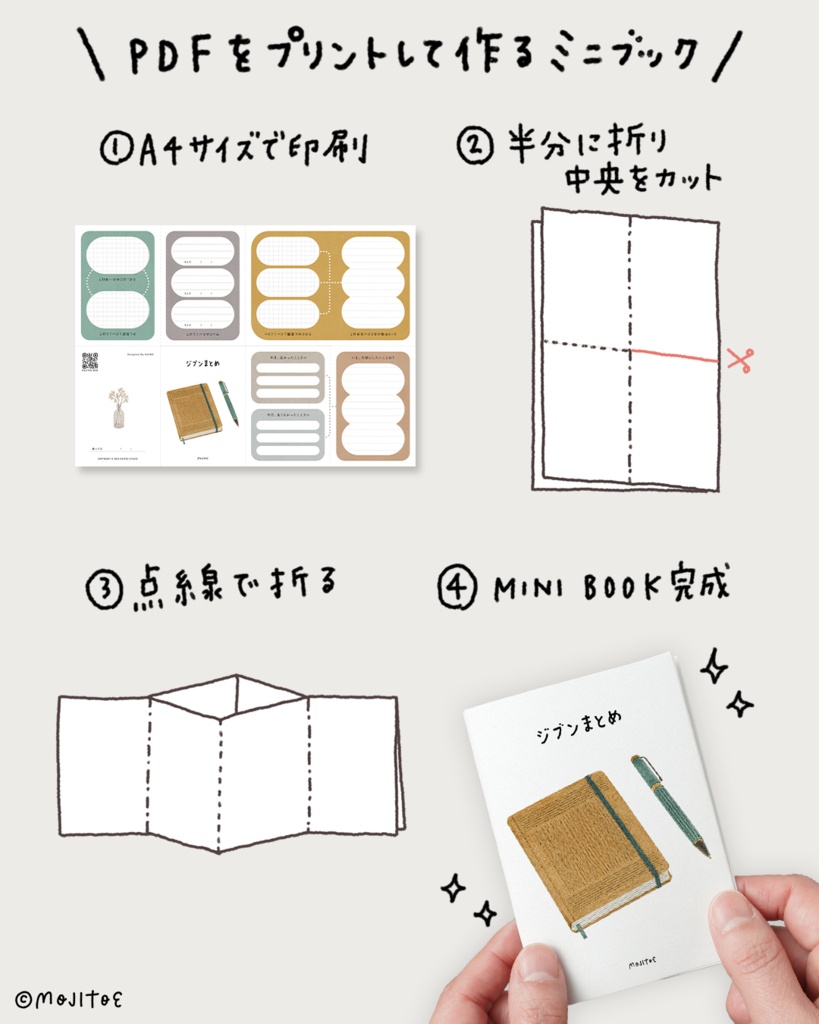 【PDF】自分に立ち返るワークブック 自分まとめブック