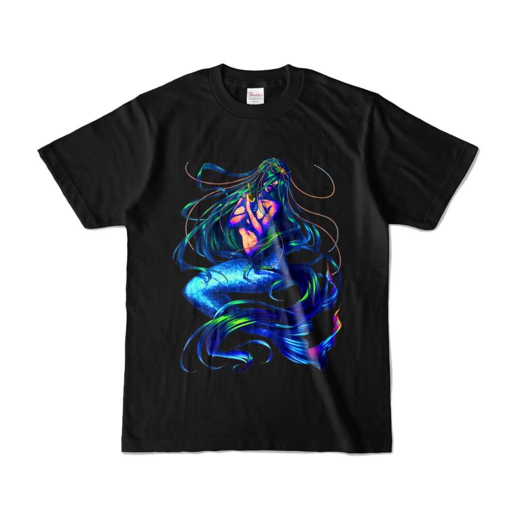 海の魔女（サイケデリック）キャラ単体カラーTシャツ