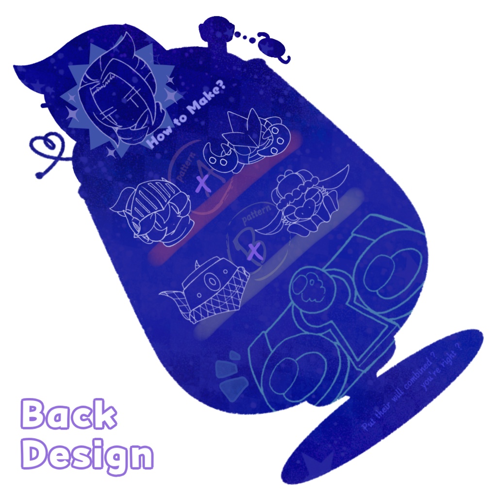 シャカシャカアクリルキーホルダー