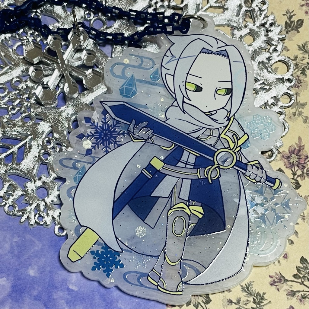 特殊アクリルキーチェーン