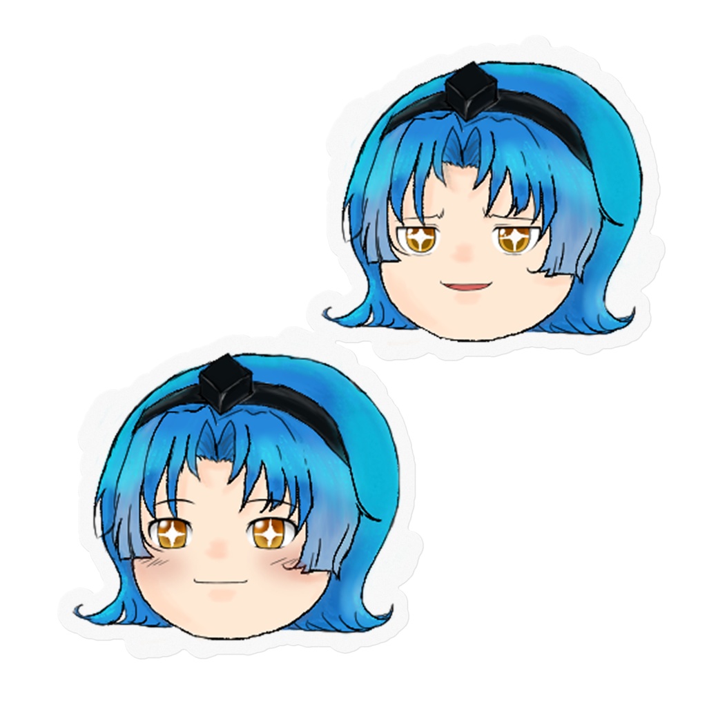 おかもち透明ステッカー