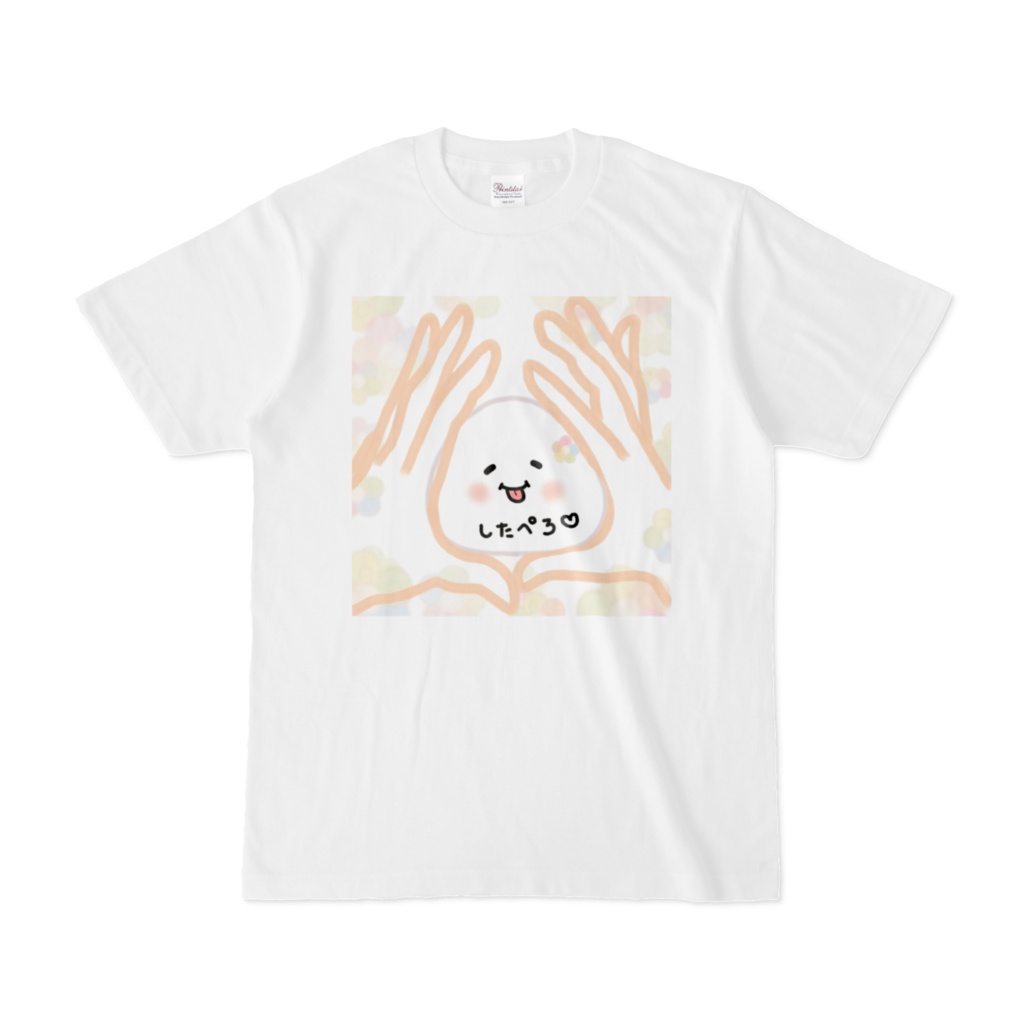 したぺろ塩むすびちゃんTシャツ
