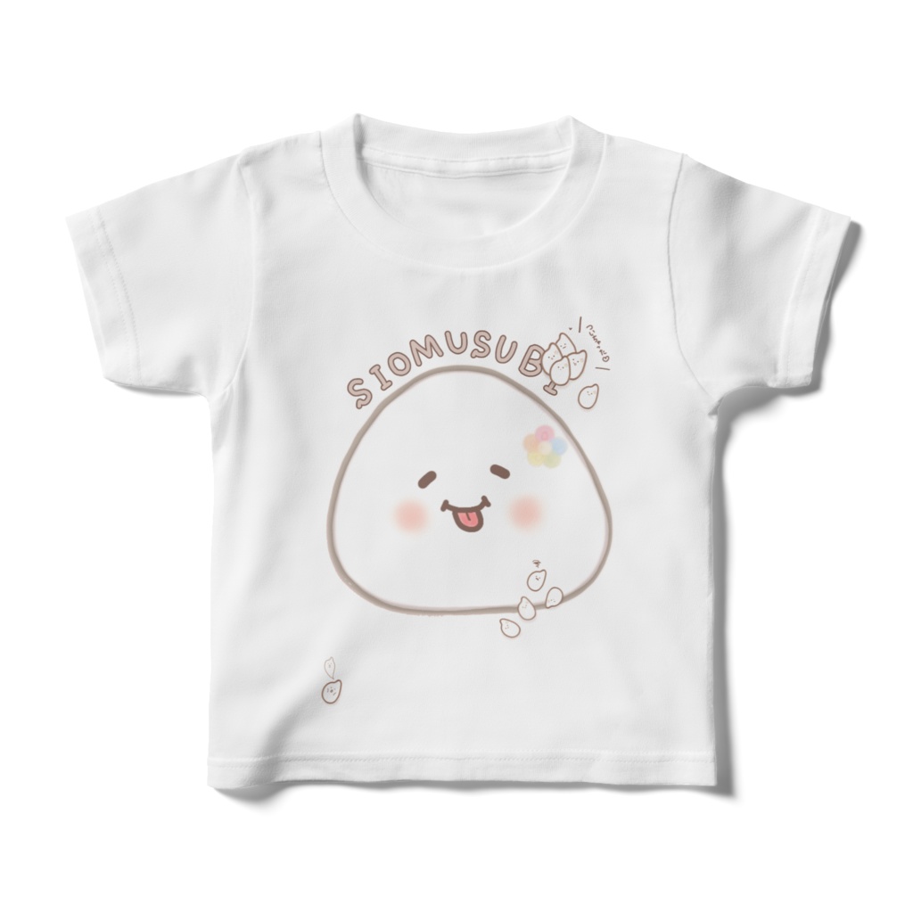 [キッズ]米つぶついちゃった♡Tシャツ