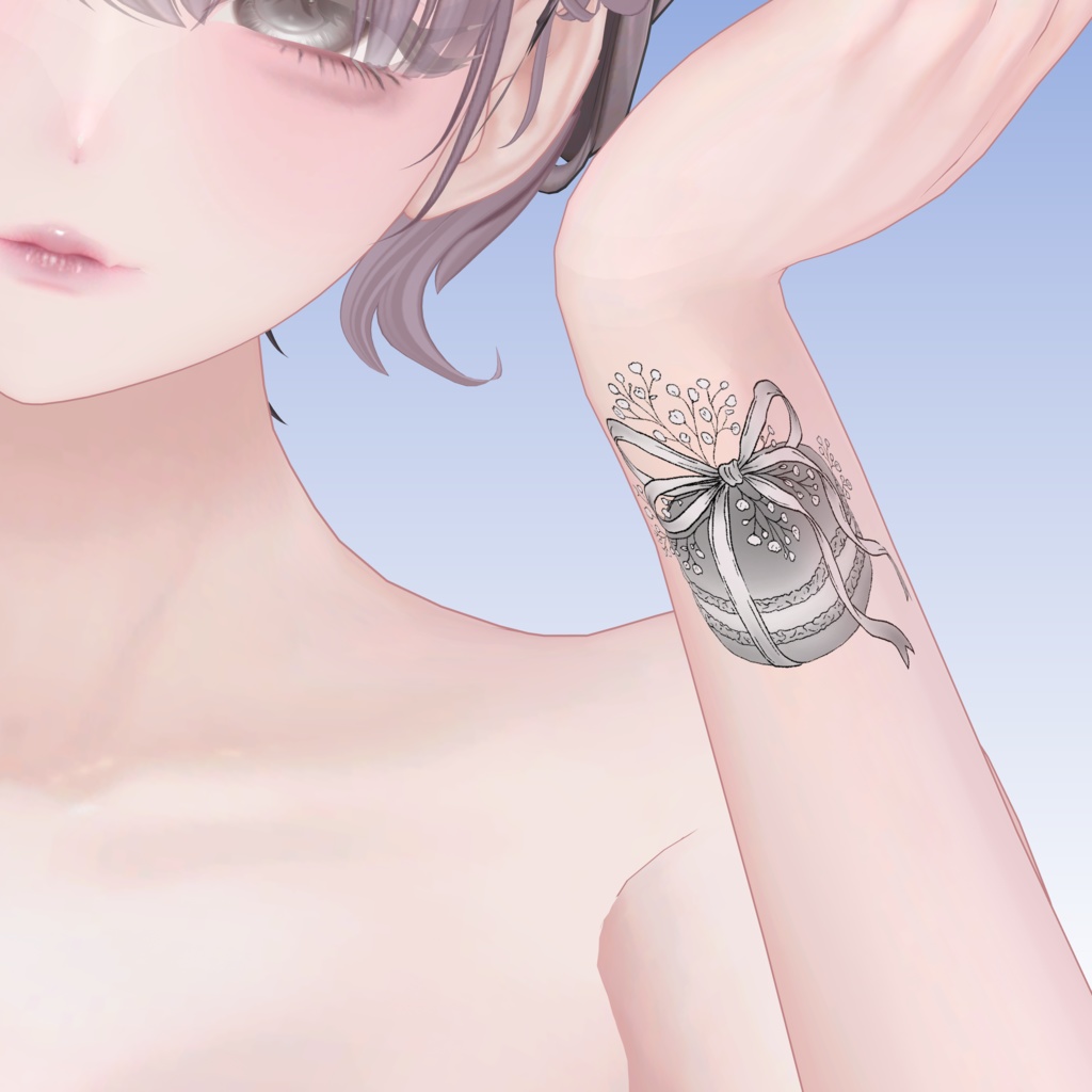 tattoo texture【Sweet Ribbon Set】