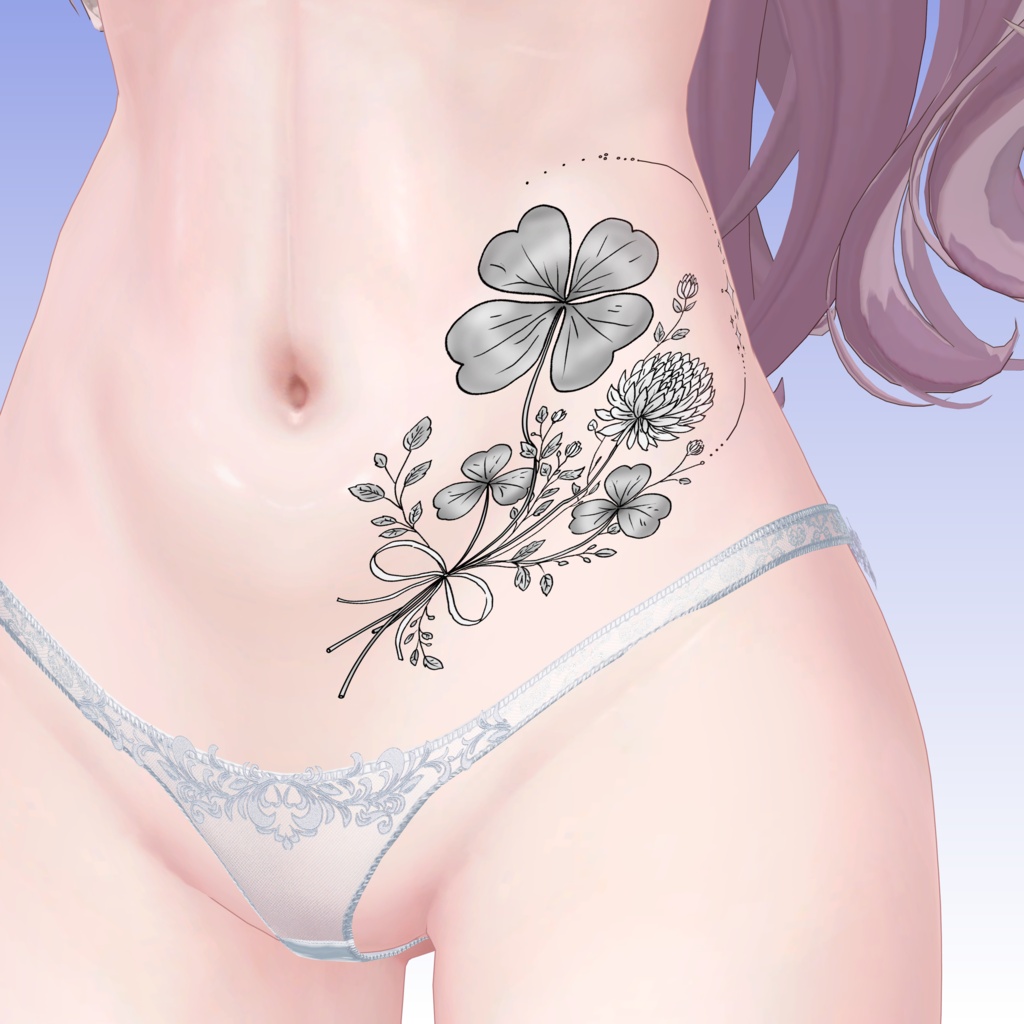 tatto texture【Clover Wish】