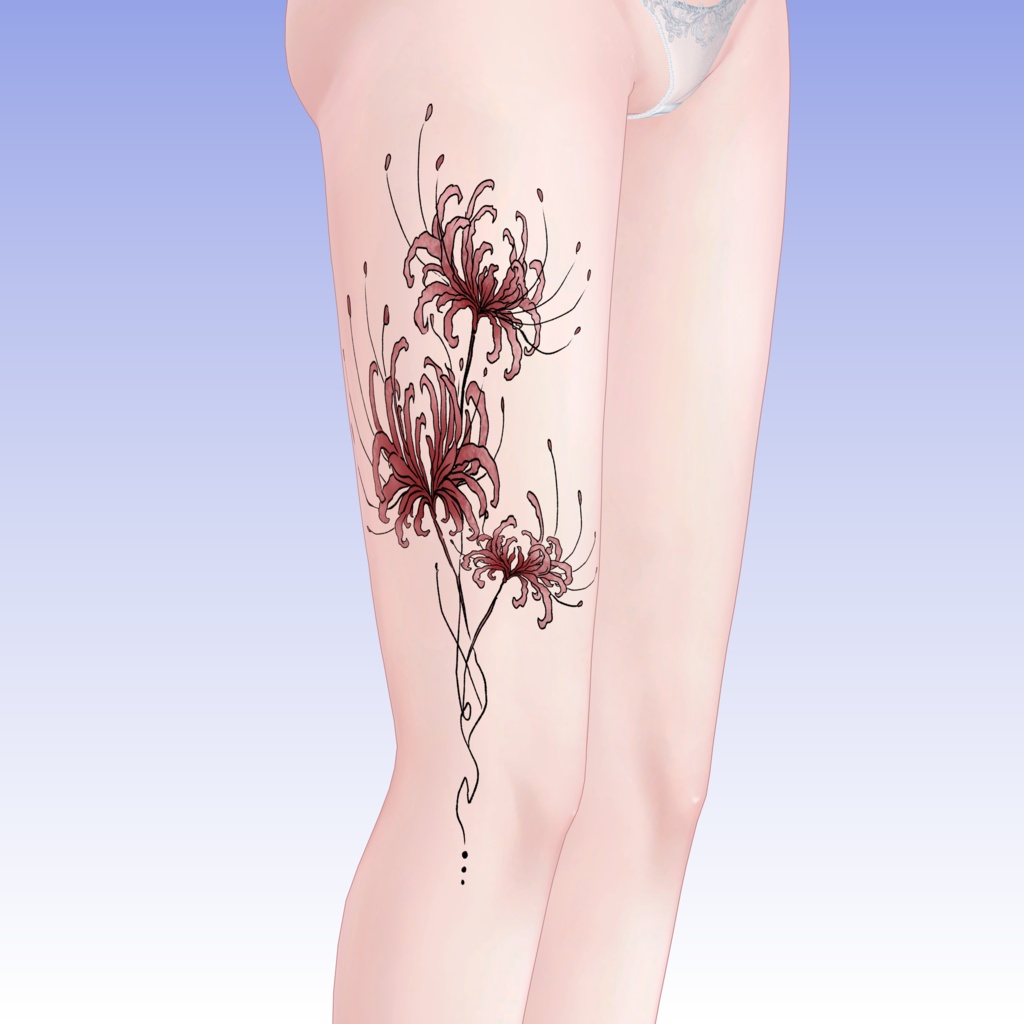 tatto texture【Silent Lycoris】