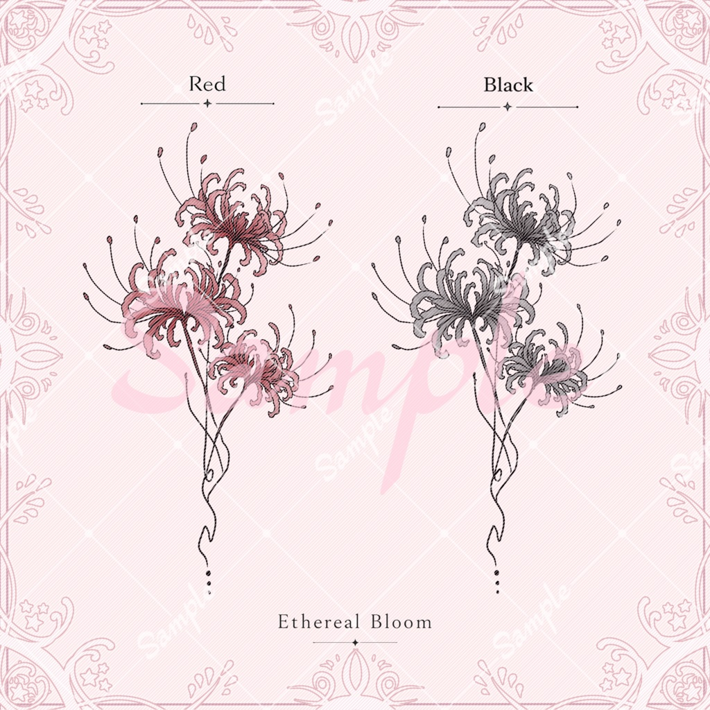 tatto texture【Silent Lycoris】