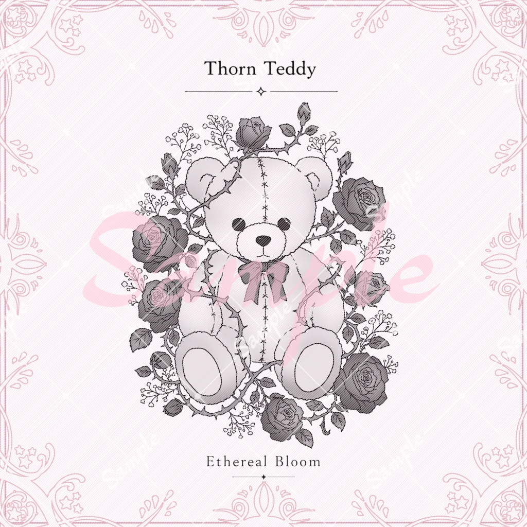 tatto texture【Thorn Teddy】