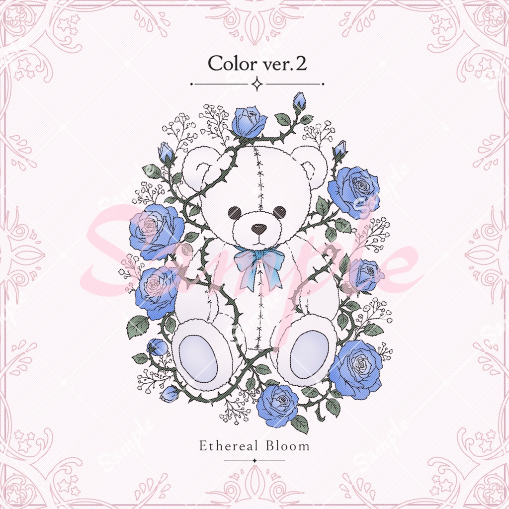 tatto texture【Thorn Teddy】