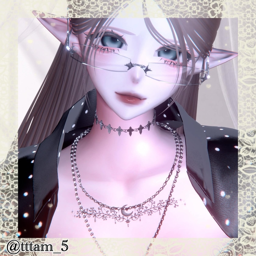 tattoo texture【Symmetrical Bloom】