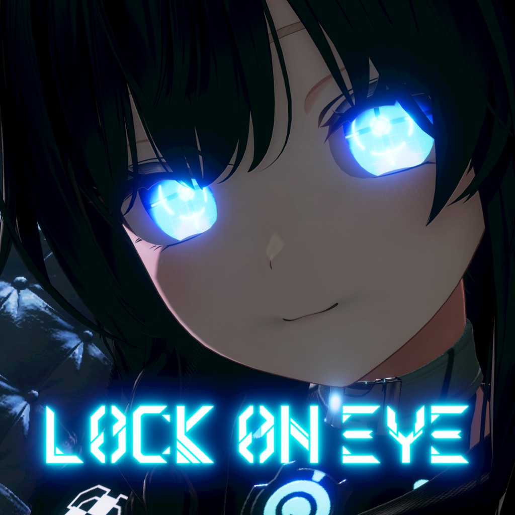【アニメーションアイテクスチャ】Lock on Eye【12アバター対応】