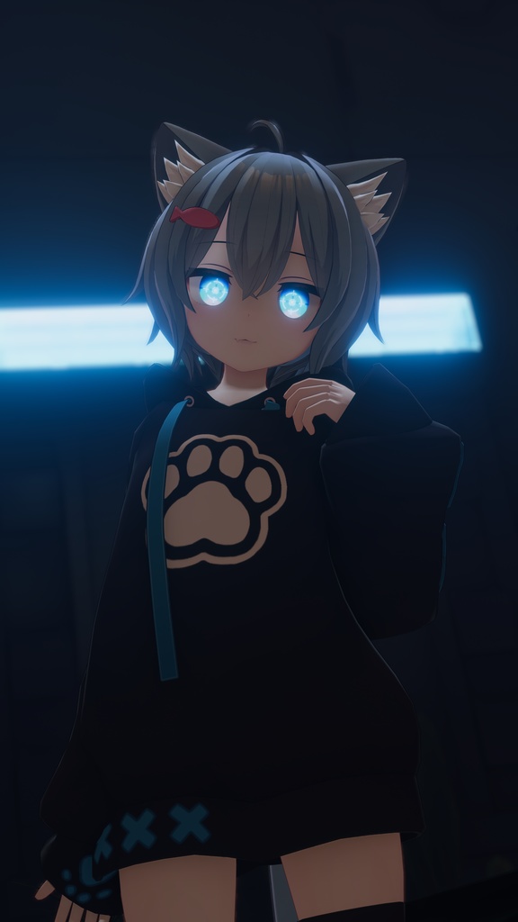 【アニメーションアイテクスチャ】Lock on Eye【12アバター対応】