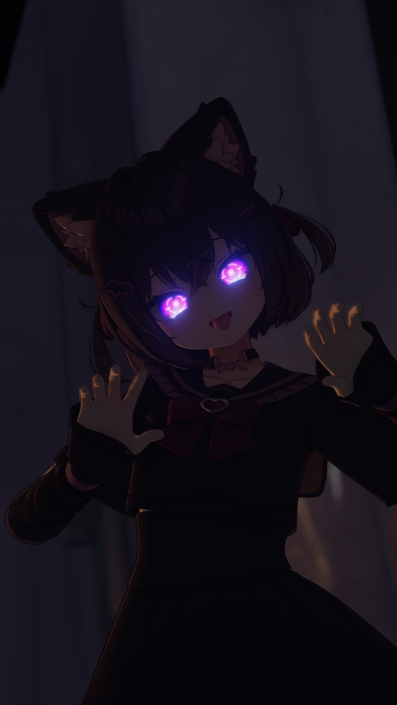 【アニメーションアイテクスチャ】Lock on Eye【12アバター対応】