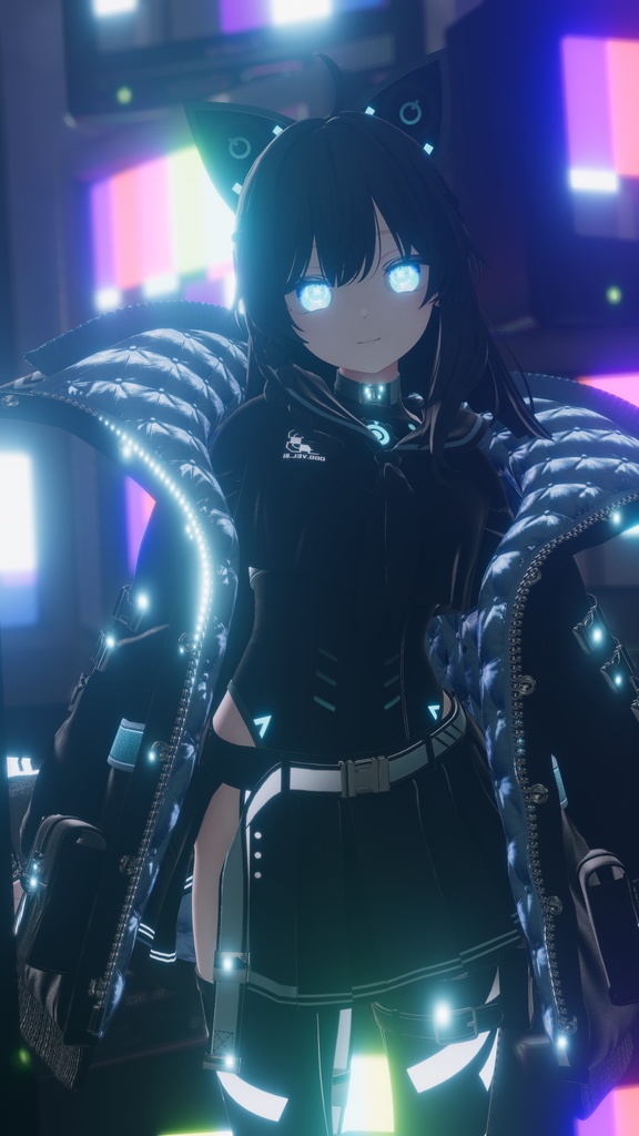 【アニメーションアイテクスチャ】Lock on Eye【12アバター対応】