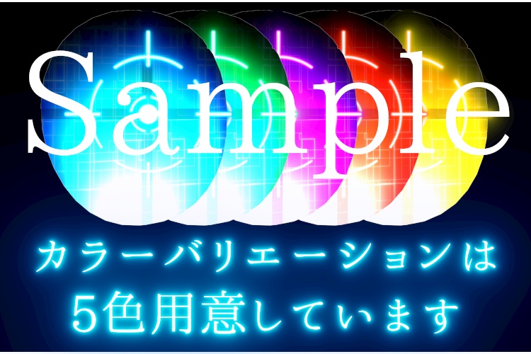 【アニメーションアイテクスチャ】Lock on Eye【12アバター対応】