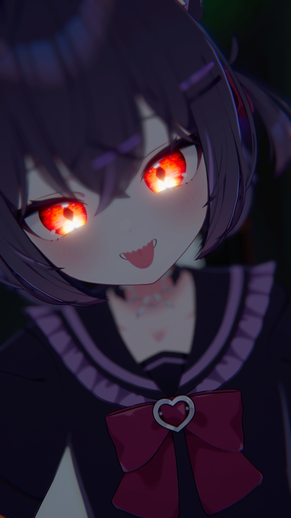 【アイテクスチャ】Glitch eye【15アバター対応】