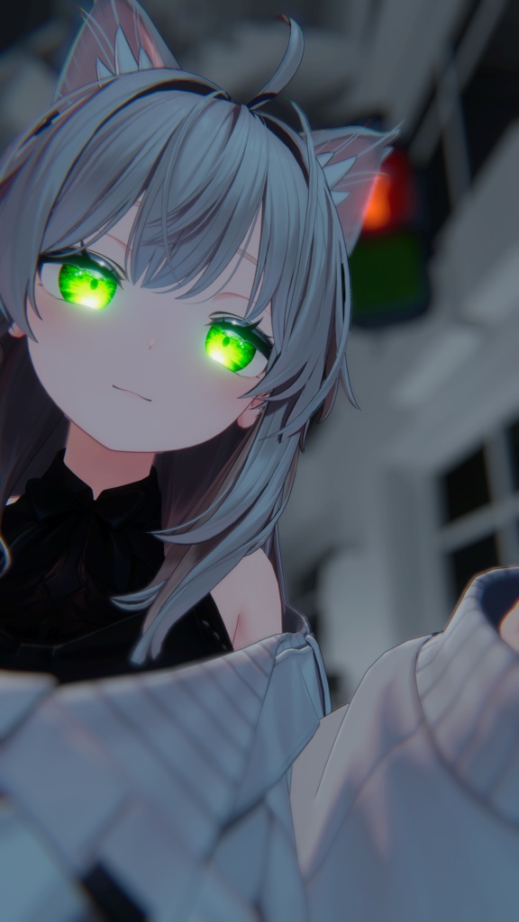 【アイテクスチャ】Glitch eye【15アバター対応】