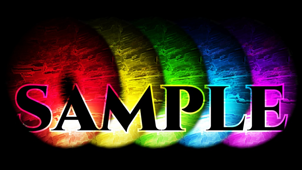 【アイテクスチャ】Glitch eye【15アバター対応】