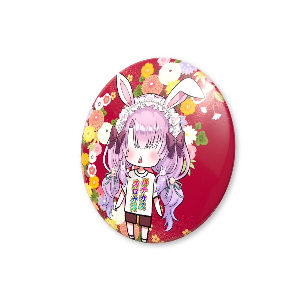 パチカススロカス缶バッジ