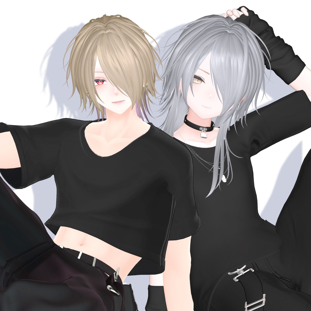 Vhair【10アバター対応/VRC Hair】