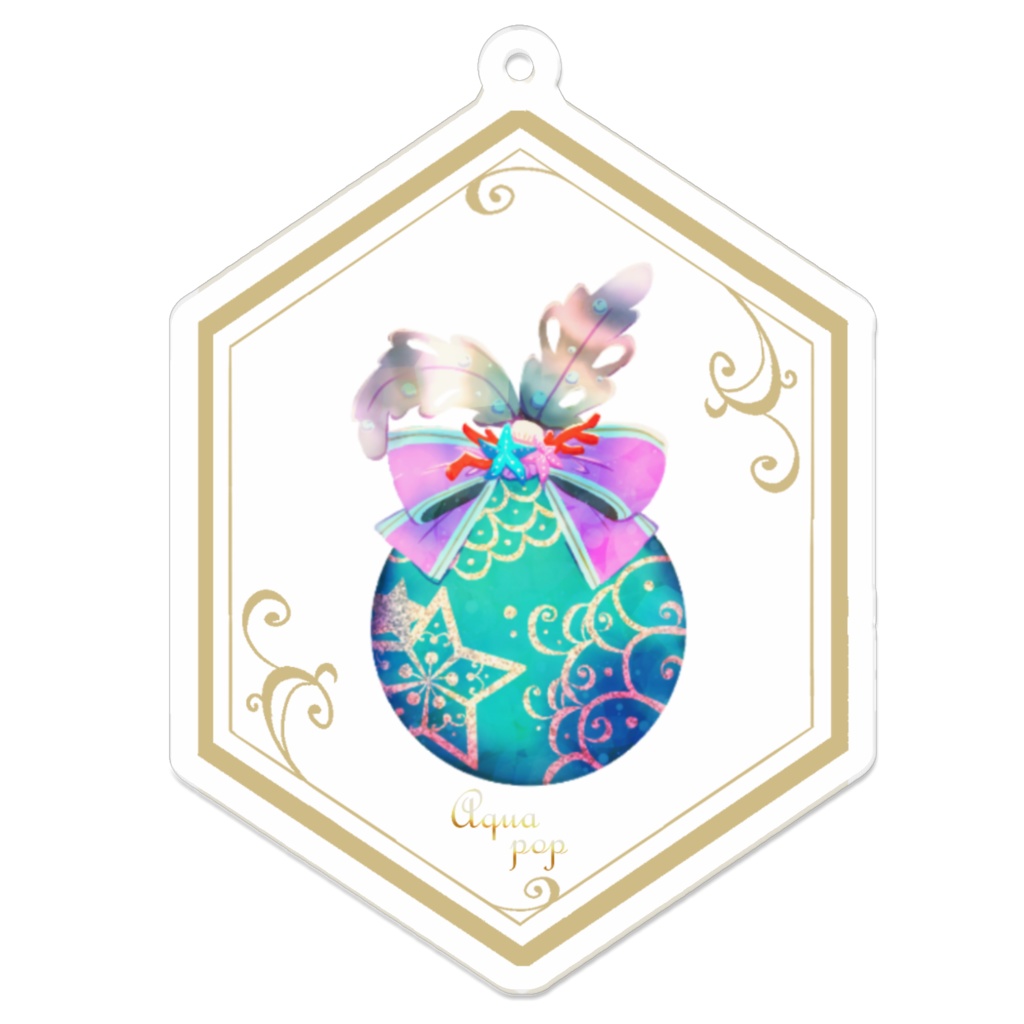 オーナメント風アクキー アクポプver.