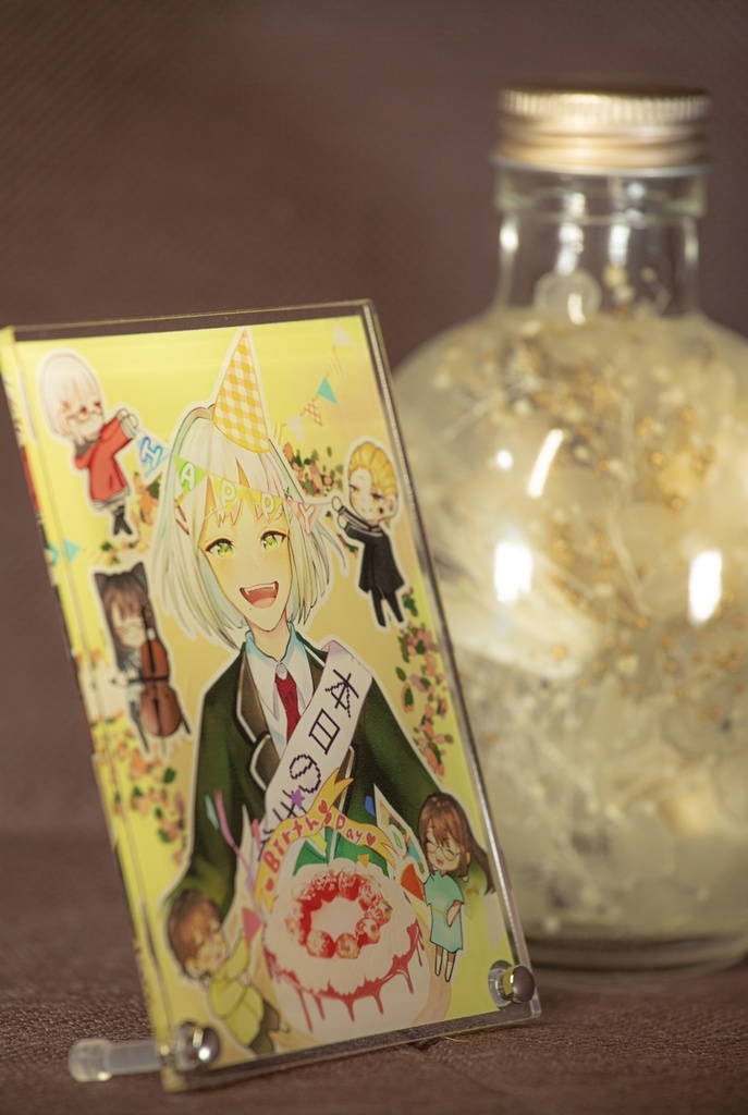Birthdayアクリルスタンド by秋麗