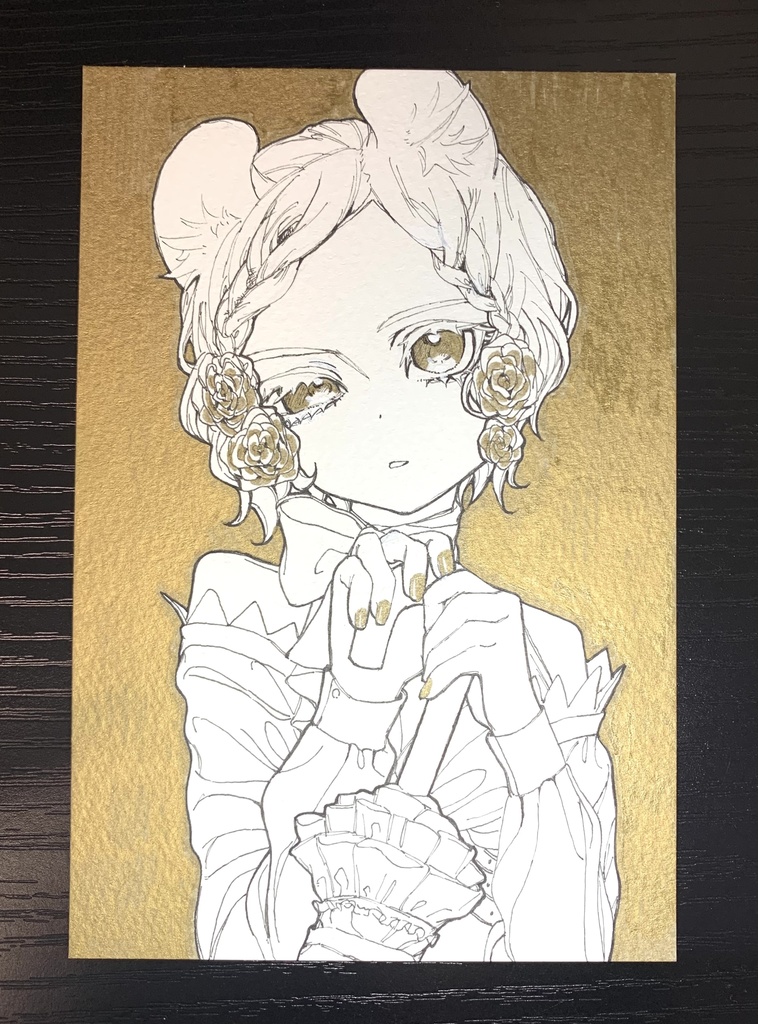 【原画】薔薇のご令嬢ジルベール