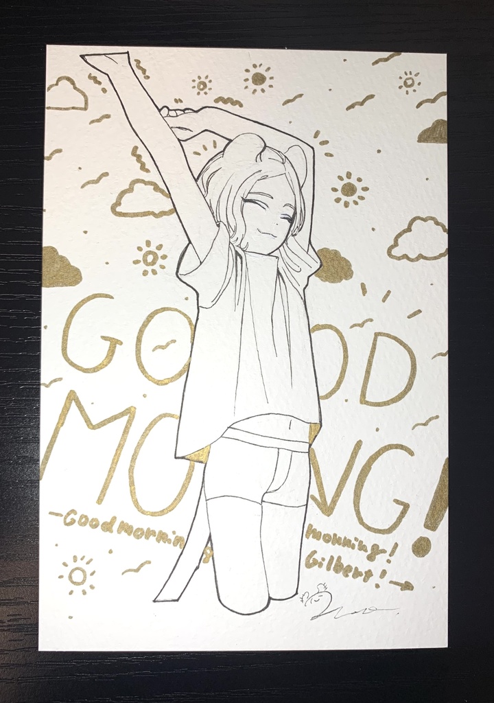 【原画】おはようジルちゃん！