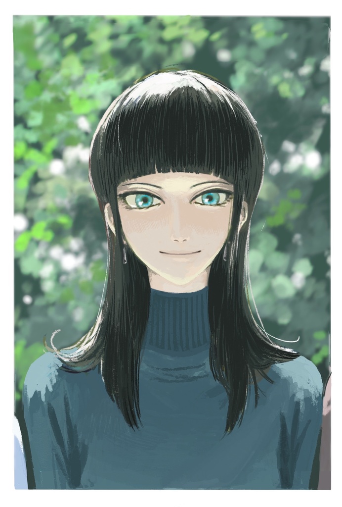 「彼女」のポストカード