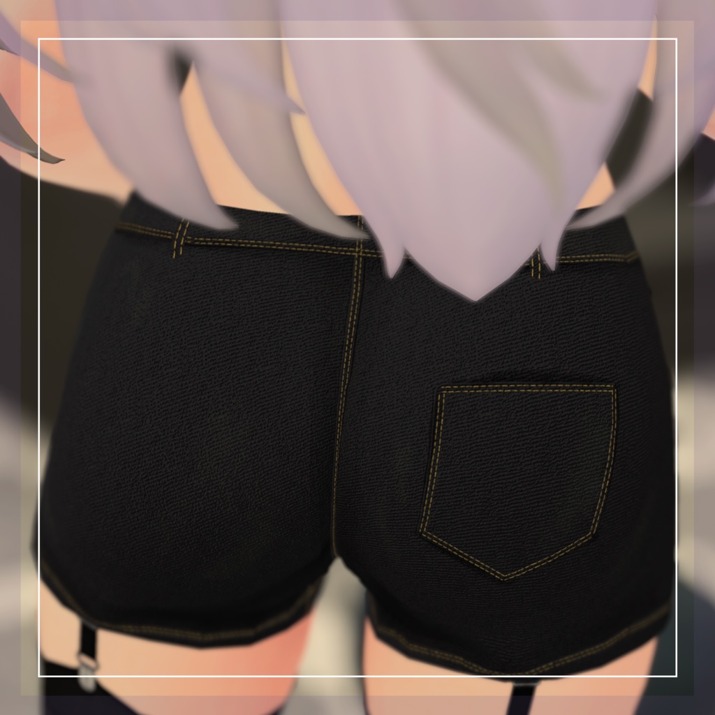 【桔梗ちゃん専用】ショートパンツ【VRChat想定】