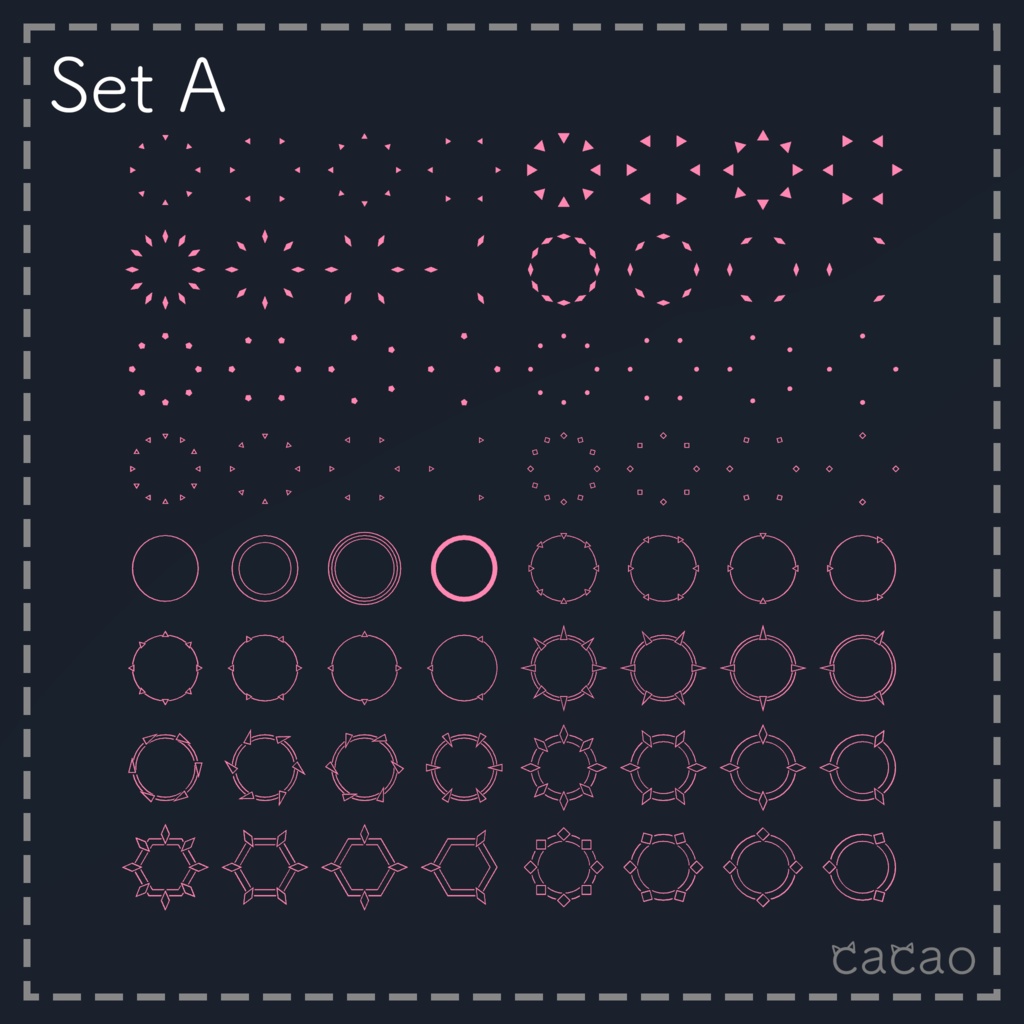 ヘイロー作成セット | Halo Parts Set【VRChat】