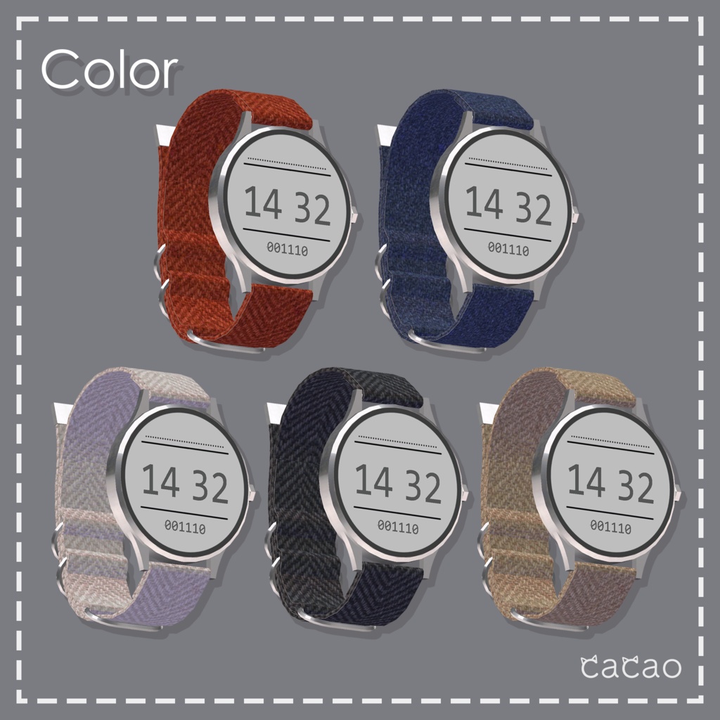 【OSC対応】Digital Watch | デジタル腕時計