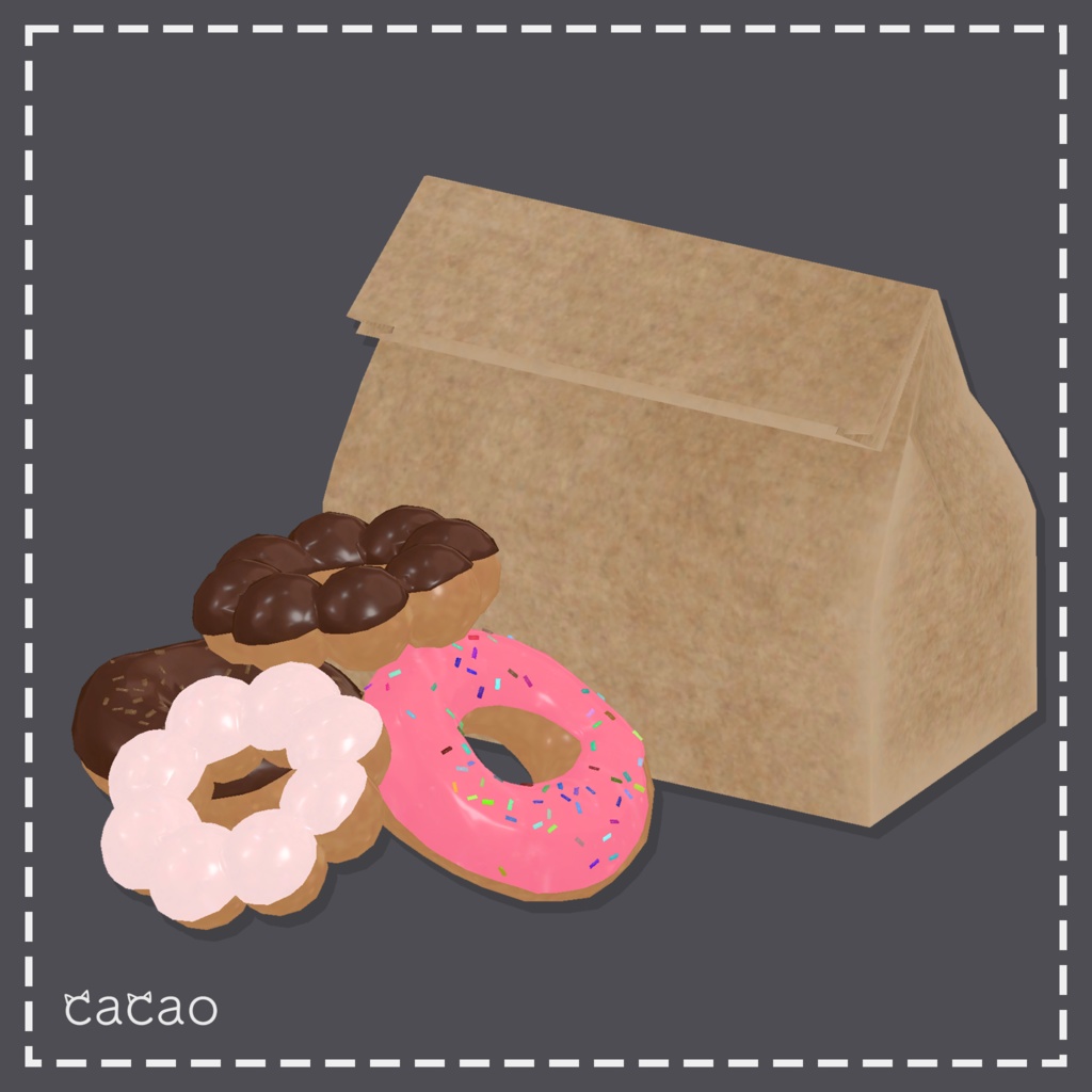 食べられるドーナツギミック | Donut Gimmick