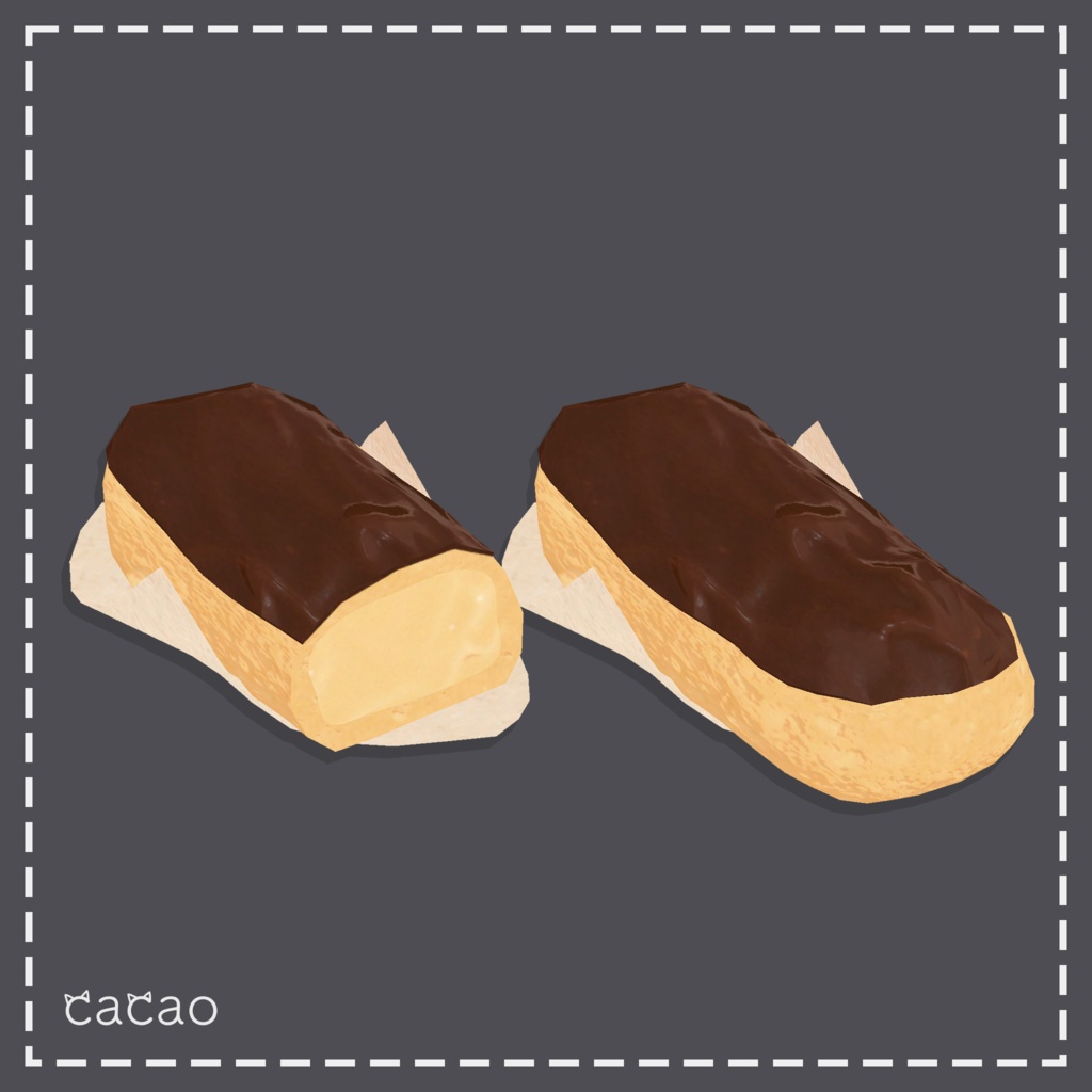 食べられるエクレアギミック | Eclair Gimmick