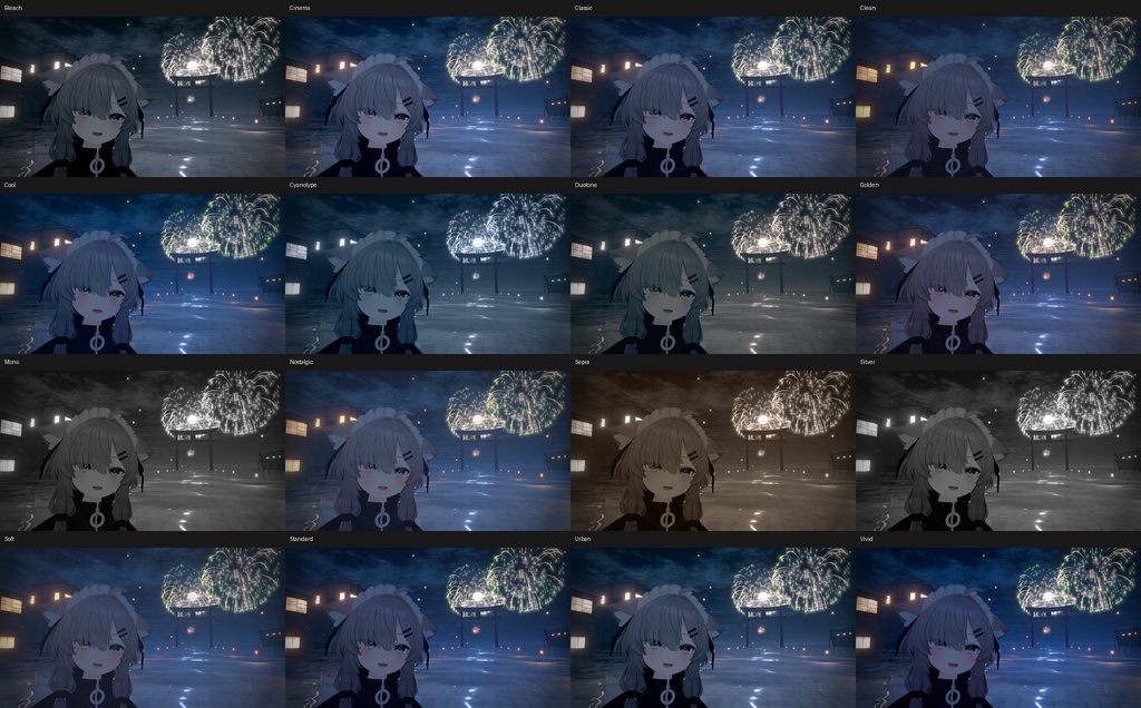 【セール中】フォトフィルタギミック | PhotoFilter Gimmick【VRChat】