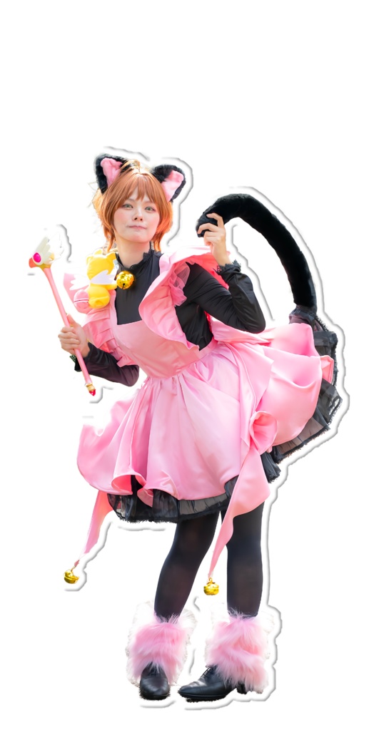 【アクスタ】CCさくら サンダー戦黒猫衣装【池ハロ】