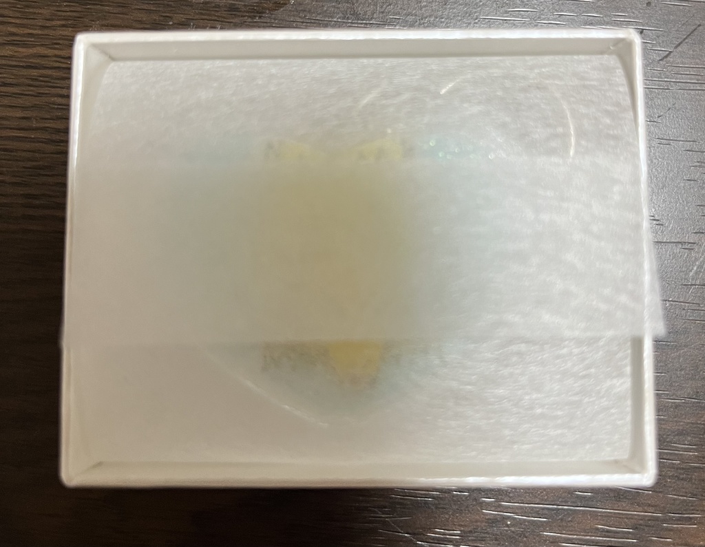 金龍のキラキラアートインキーホルダー