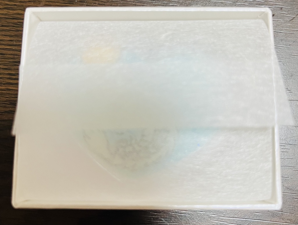 白龍のキラキラアートインキーホルダー