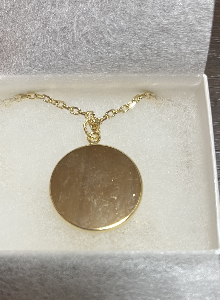 キラキラ金龍のゴールドネックレス